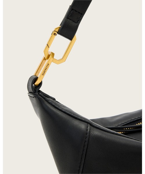 ALLSAINTS(オールセインツ)の「LUNA MICRO LEATHER BAG | LUNA マイクロ レザー バッグ(ショルダーバッグ・レディース・ブラック・ONE SIZE)」の7枚目の写真