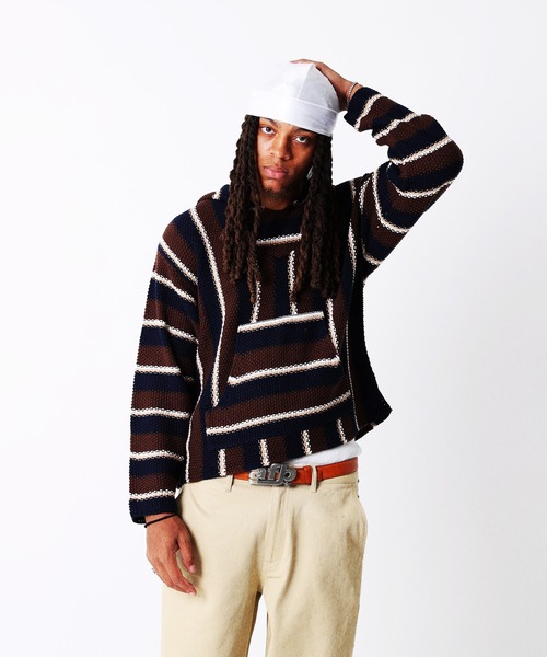 AFB（エーエフビー）の「MEXICAN PARKA（パーカー・メンズ・ネイビー・M/L）」の4枚目の写真