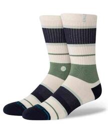 STANCE /スタンス/STRIPED DELIGHT CREW