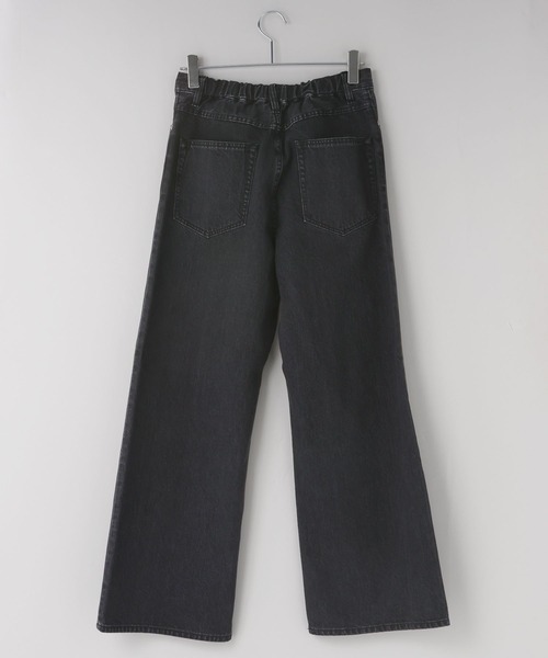 LOWRYS FARM（ローリーズファーム）の「【LFM(U)】DENIMバギーパンツ　606910（デニムパンツ・メンズ・ブラック/ブルー・MEDIUM/LARGE）」の3枚目の写真