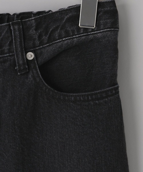 LOWRYS FARM（ローリーズファーム）の「【LFM(U)】DENIMバギーパンツ　606910（デニムパンツ・メンズ・ブラック/ブルー・MEDIUM/LARGE）」の5枚目の写真