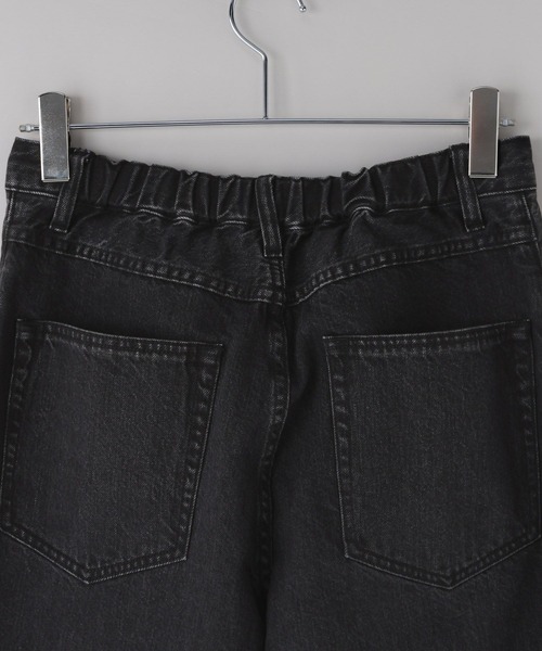 LOWRYS FARM（ローリーズファーム）の「【LFM(U)】DENIMバギーパンツ　606910（デニムパンツ・メンズ・ブラック/ブルー・MEDIUM/LARGE）」の7枚目の写真