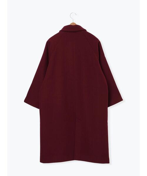Lugnoncure（ルノンキュール）の「ウールライクステンカラーコート（その他アウター・レディース・ネイビー/ボルドー/ブラウン・F）」の13枚目の写真
