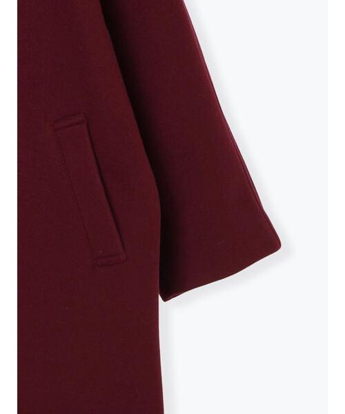 Lugnoncure（ルノンキュール）の「ウールライクステンカラーコート（その他アウター・レディース・ネイビー/ボルドー/ブラウン・F）」の15枚目の写真