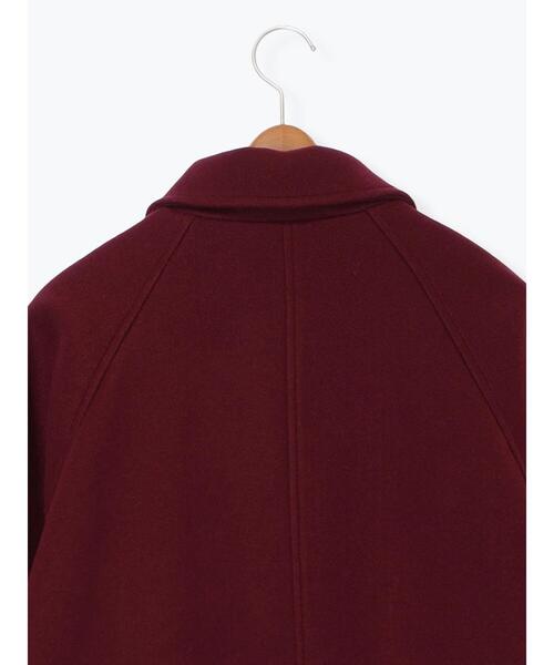 Lugnoncure（ルノンキュール）の「ウールライクステンカラーコート（その他アウター・レディース・ネイビー/ボルドー/ブラウン・F）」の17枚目の写真