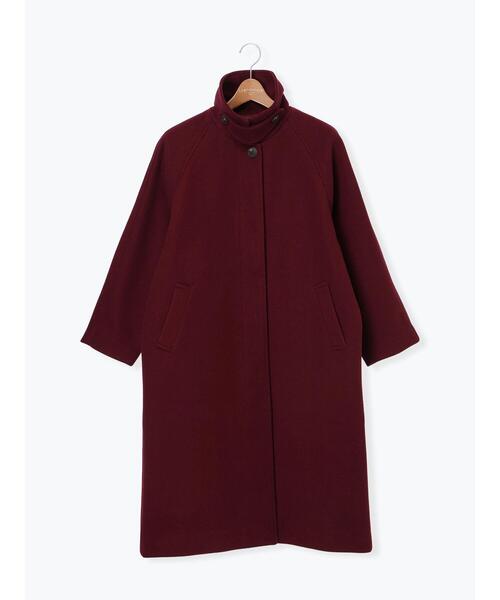 Lugnoncure（ルノンキュール）の「ウールライクステンカラーコート（その他アウター・レディース・ネイビー/ボルドー/ブラウン・F）」の19枚目の写真