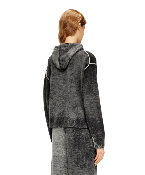 ウィメンズ ニットパーカー M-HERMINE（ニット/セーター）｜DIESEL