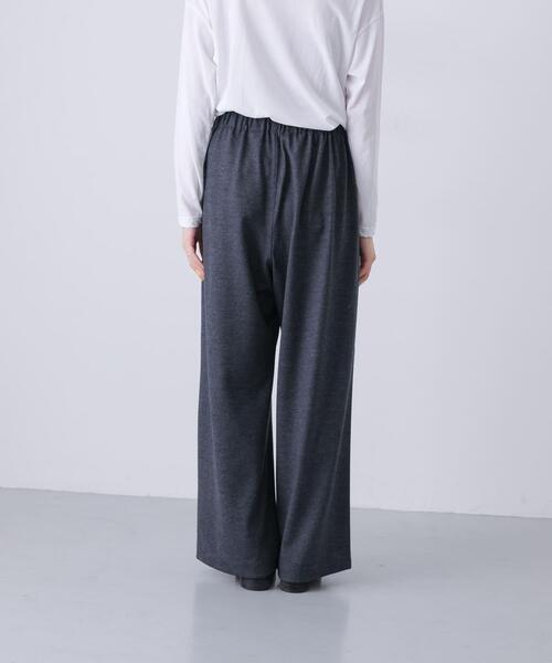 かぐれ（カグレ）の「ウォッシャブルウールカットパンツ（その他パンツ・レディース・ブラック/チャコールグレー・FREE）」の11枚目の写真