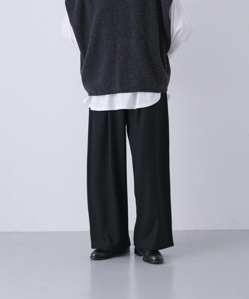 かぐれ（カグレ）の「ウォッシャブルウールカットパンツ（その他パンツ・レディース・ブラック/チャコールグレー・FREE）」の14枚目の写真