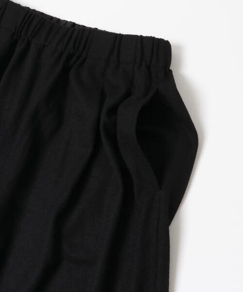 かぐれ（カグレ）の「ウォッシャブルウールカットパンツ（その他パンツ・レディース・ブラック/チャコールグレー・FREE）」の10枚目の写真