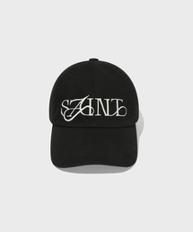 SAINTPAIN（セイントペイン）の「SP ネオセリフ ボールキャップ ブラック（キャップ）」