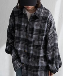 VENCEEXCHANGE | 起毛チェックオーバーシャツ(シャツ/ブラウス)