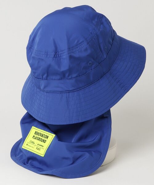 FAT（エフエイティー）の「Pb.Gp.Sb. "QUAD"（ハット・メンズ・ブルー/ブラック/オレンジ・ONE SIZE）」の4枚目の写真
