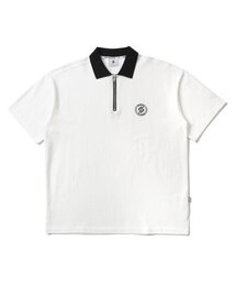ピケジッパーカラーティーアイボリー