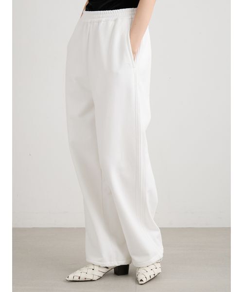 MIESROHE（ミースロエ）の「サイドラインスウェットパンツ（スウェットパンツ・レディース・グレー/ホワイト・0/1）」の3枚目の写真