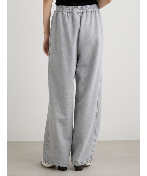 MIESROHE（ミースロエ）の「サイドラインスウェットパンツ（スウェットパンツ・レディース・グレー/ホワイト・0/1）」の7枚目の写真