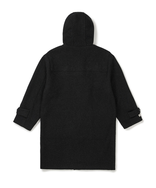 MMLG（エムエムエルジー）の「[Mmlg] HERITAGE PLAID DUFFLE COAT (BLACK)（チェスターコート・レディース・その他・X-LARGE/SMALL/MEDIUM/LARGE）」の2枚目の写真