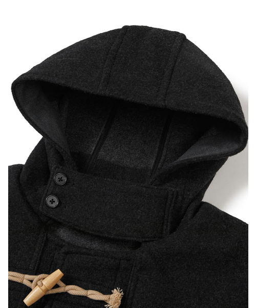 MMLG（エムエムエルジー）の「[Mmlg] HERITAGE PLAID DUFFLE COAT (BLACK)（チェスターコート・レディース・その他・X-LARGE/SMALL/MEDIUM/LARGE）」の3枚目の写真