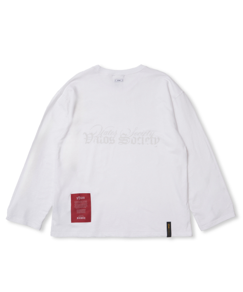 STIGMA(スティグマ)の「ML LONG SLEEVES WHITE(Tシャツ/カットソー・メンズ・その他・MEDIUM/LARGE/X-LARGE)」の2枚目の写真