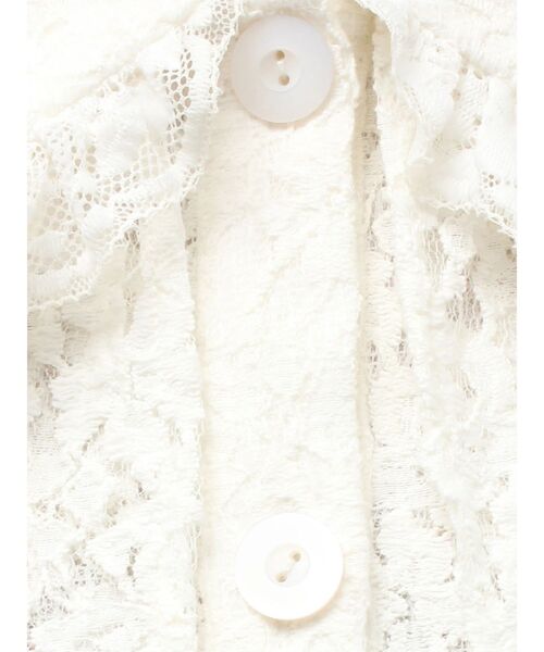 merry jenny(メリージェニー)の「レースケープジャケット(テーラードジャケット・レディース・オフホワイト/ブラック・FREE)」の19枚目の写真