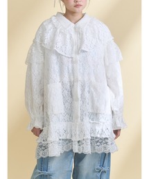 merry jenny | レースケープジャケット(テーラードジャケット)