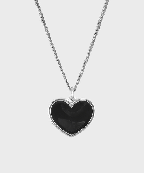 BLACK LOVE NEC SILVER925