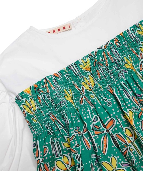 MARNI(マルニ)の「MARNI(マルニ)Kids & Junior フラワープリントシャツ(シャツ/ブラウス・キッズ・ダークグリーン・8Y/4Y/6Y/10Y)」の5枚目の写真