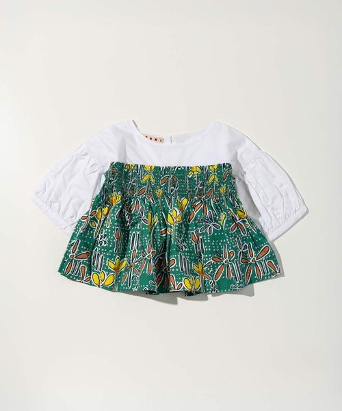 MARNI(マルニ)の「MARNI(マルニ)Kids & Junior フラワープリントシャツ(シャツ/ブラウス・キッズ・ダークグリーン・8Y/4Y/6Y/10Y)」の10枚目の写真
