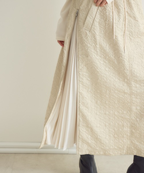 KATHARINE ROSS(キャサリンロス)の「【PILLINI/ピリーニ】サイドZIPジャガードスカート(スカート・レディース・ブラック/ベージュ・FREE)」の22枚目の写真