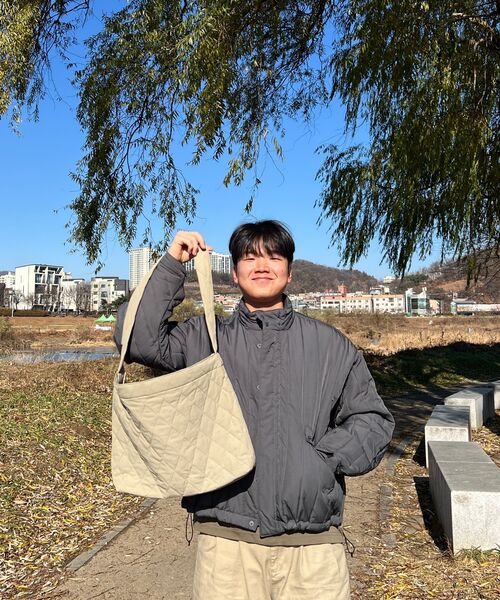 FASCIERA(ファシエラ)の「男女共用キルティングショルダーバッグ_リブラ11(ショルダーバッグ・レディース・ベージュ/アイボリー/ブラック・FREE)」の7枚目の写真