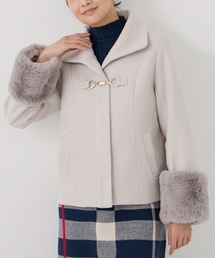 Jayro（ジャイロ）の「袖ファー付きショートコート（その他アウター）」