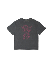 Wavy 13th pigment t-shirts - Chacoal