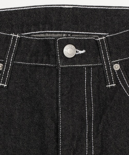 WEGO(ウィゴー)の「WEGO/【26年春夏新作】ストレートデニムパンツ(デニムパンツ・レディース・ライトインディゴブルー/スカイブルー/コバルトブルー/インディゴブルー/ブラック系2/ブラック系3/ブラック系その他・X-SMALL/SMALL/MEDIUM/LARGE)」の21枚目の写真