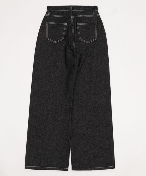 WEGO(ウィゴー)の「WEGO/【26年春夏新作】ストレートデニムパンツ(デニムパンツ・レディース・ライトインディゴブルー/スカイブルー/コバルトブルー/インディゴブルー/ブラック系2/ブラック系3/ブラック系その他・X-SMALL/SMALL/MEDIUM/LARGE)」の20枚目の写真