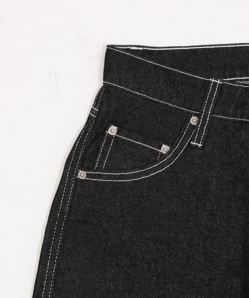 WEGO(ウィゴー)の「WEGO/【26年春夏新作】ストレートデニムパンツ(デニムパンツ・レディース・ライトインディゴブルー/スカイブルー/コバルトブルー/インディゴブルー/ブラック系2/ブラック系3/ブラック系その他・X-SMALL/SMALL/MEDIUM/LARGE)」の22枚目の写真