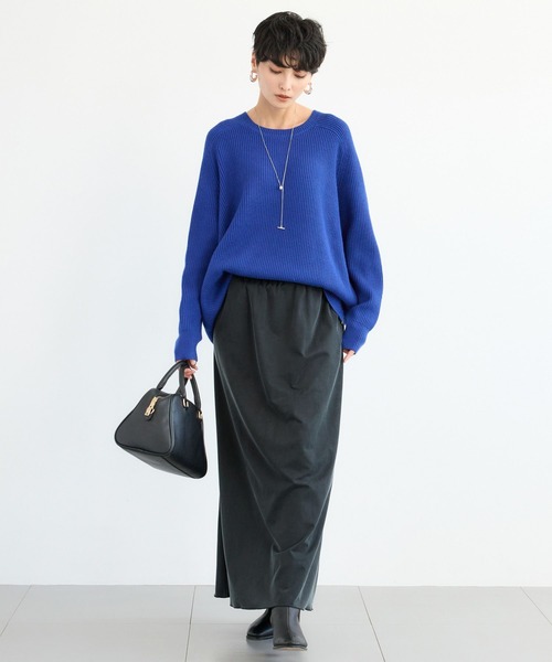 BARNYARDSTORM（バンヤードストーム）の「BARNYARDSTORM /  サイドZIPアゼアミニット / ハンドウォッシャブル（Tシャツ/カットソー・レディース・ライトイエロー/ブルー/ホワイト・FREE）」の8枚目の写真