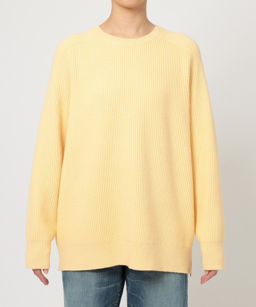 BARNYARDSTORM（バンヤードストーム）の「BARNYARDSTORM /  サイドZIPアゼアミニット / ハンドウォッシャブル（Tシャツ/カットソー・レディース・ライトイエロー/ブルー/ホワイト・FREE）」の22枚目の写真