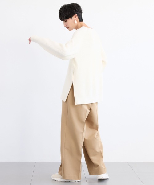 BARNYARDSTORM（バンヤードストーム）の「BARNYARDSTORM /  サイドZIPアゼアミニット / ハンドウォッシャブル（Tシャツ/カットソー・レディース・ライトイエロー/ブルー/ホワイト・FREE）」の13枚目の写真