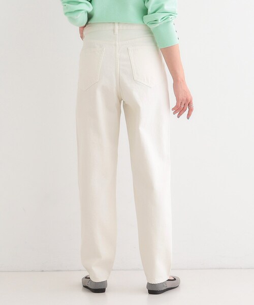 SHOO・LA・RUE（シューラルー）の「【SHOO・LA・RUE DENIM】大人のきれいめカジュアルに デニムテーパードパンツ（デニムパンツ・レディース・ネイビー/オフホワイト/ブルー・01/02/03/04/10）」の7枚目の写真