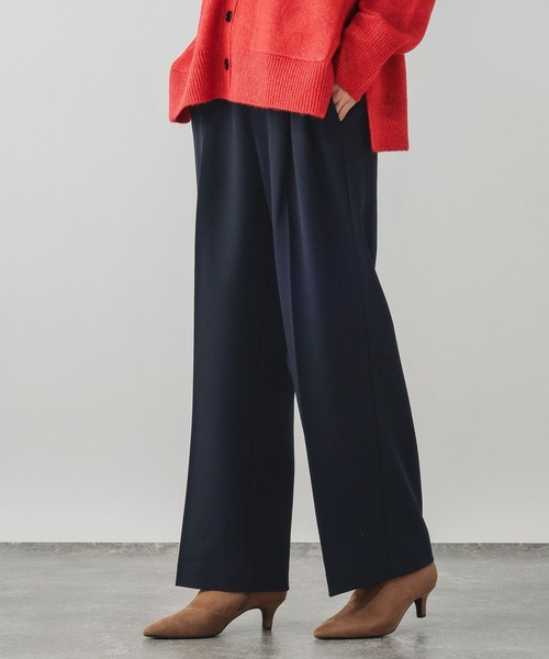 GLOBAL WORK（グローバルワーク）の「スッキリイージーパンツ/600988（その他パンツ・レディース・ベージュ系その他/ネイビー/チャコールグレー/杢グレー/ブラック/ブラウン系その他・X-SMALL/SMALL/MEDIUM/LARGE/X-LARGE/S-Long/M-Long/L-Long/XL-Long）」の6枚目の写真