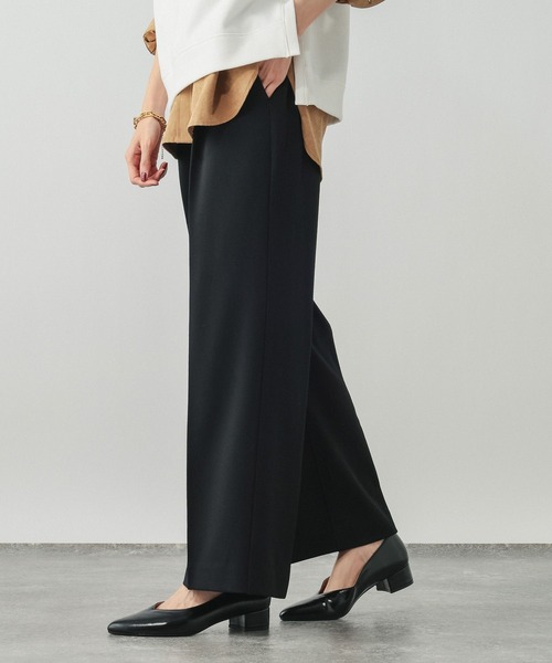 GLOBAL WORK（グローバルワーク）の「スッキリイージーパンツ/600988（その他パンツ・レディース・ベージュ系その他/ネイビー/チャコールグレー/杢グレー/ブラック/ブラウン系その他・X-SMALL/SMALL/MEDIUM/LARGE/X-LARGE/S-Long/M-Long/L-Long/XL-Long）」の7枚目の写真