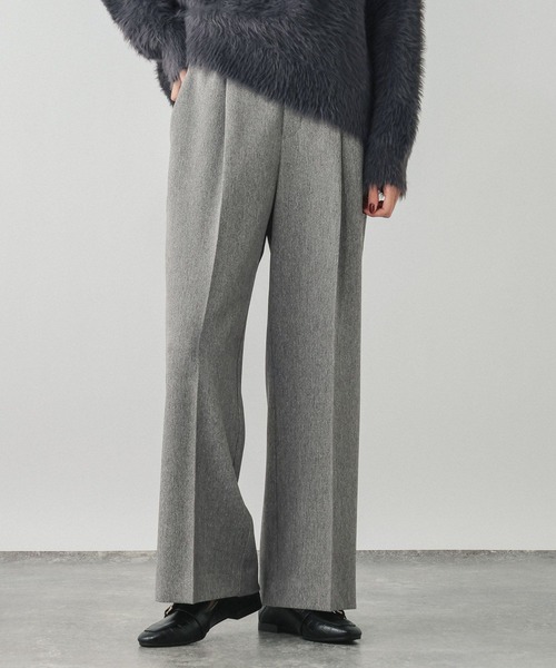 GLOBAL WORK（グローバルワーク）の「スッキリイージーパンツ/600988（その他パンツ・レディース・ベージュ系その他/ネイビー/チャコールグレー/杢グレー/ブラック/ブラウン系その他・X-SMALL/SMALL/MEDIUM/LARGE/X-LARGE/S-Long/M-Long/L-Long/XL-Long）」の15枚目の写真