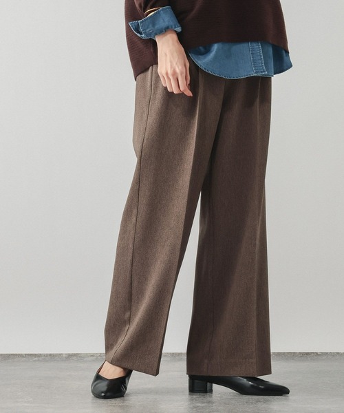 GLOBAL WORK（グローバルワーク）の「スッキリイージーパンツ/600988（その他パンツ・レディース・ベージュ系その他/ネイビー/チャコールグレー/杢グレー/ブラック/ブラウン系その他・X-SMALL/SMALL/MEDIUM/LARGE/X-LARGE/S-Long/M-Long/L-Long/XL-Long）」の20枚目の写真