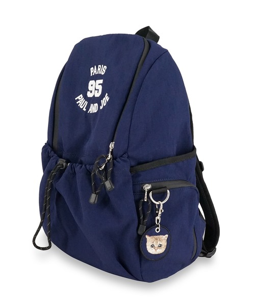 PAUL & JOE ACCESSOIRES(ポールアンドジョーアクセソワ)の「PAUL & JOE ACCESSOIRES (ポール&ジョーアクセソワ)バックパック A4対応 PJA-B1433 95 EMBROIDERY BAG(バックパック/リュック・レディース・ワインレッド/ネイビー/ブラック・FREE)」の13枚目の写真