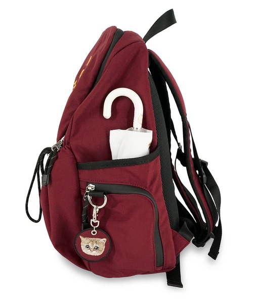 PAUL & JOE ACCESSOIRES(ポールアンドジョーアクセソワ)の「PAUL & JOE ACCESSOIRES (ポール&ジョーアクセソワ)バックパック A4対応 PJA-B1433 95 EMBROIDERY BAG(バックパック/リュック・レディース・ワインレッド/ネイビー/ブラック・FREE)」の20枚目の写真