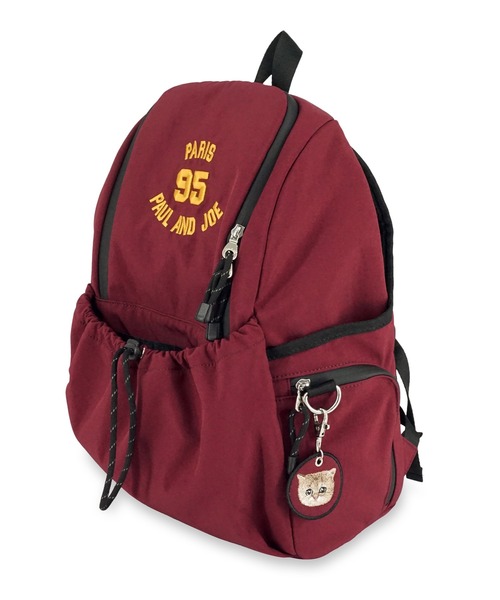 PAUL & JOE ACCESSOIRES(ポールアンドジョーアクセソワ)の「PAUL & JOE ACCESSOIRES (ポール&ジョーアクセソワ)バックパック A4対応 PJA-B1433 95 EMBROIDERY BAG(バックパック/リュック・レディース・ワインレッド/ネイビー/ブラック・FREE)」の17枚目の写真