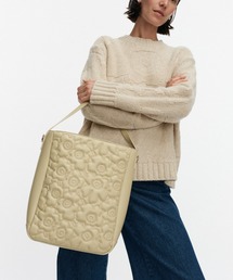 マリメッコmarimekko mロゴバケツ型ショルダーバッグ ベージュ marimekko（マリメッコ） 並行輸入品 バッグ ショルダーバッグ 斜め
