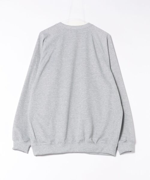 coca（coca）（コカ）の「ポリエステル裏毛ベーシックラグラントレーナー |ユニセックス（スウェット・メンズ・ブラック/ライトグレー/グリーン/オートミール・L/S/XL/M）」の15枚目の写真