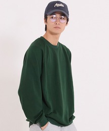 coca（coca）（コカ）の「ポリエステル裏毛ベーシックラグラントレーナー |ユニセックス（スウェット）」