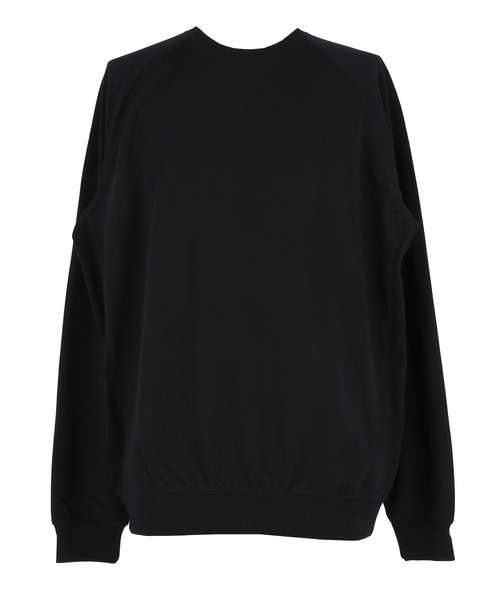 coca（coca）（コカ）の「ポリエステル裏毛ベーシックラグラントレーナー |ユニセックス（スウェット・メンズ・ブラック/ライトグレー/グリーン/オートミール・L/S/XL/M）」の12枚目の写真